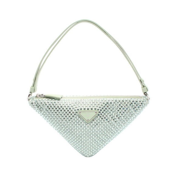 Prada Handbag Rhinestone Green - Picture 1 of 7